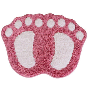 Big Foot Shape Mat-Kawaii Dream