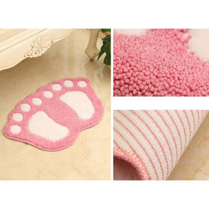 Big Foot Shape Mat-Kawaii Dream