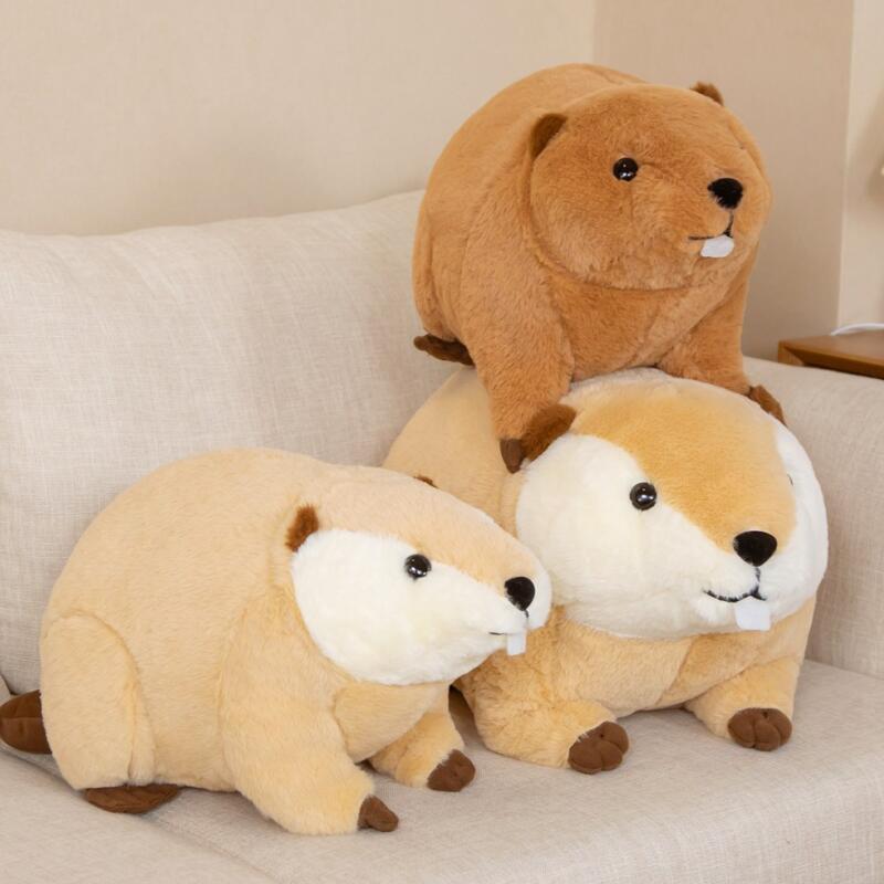 Billy & Willy the Fluffy Brown Beaver Plushie-Kawaii Dream