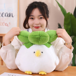 Birdie the Bok Choy Chicken Plushie-Kawaii Dream
