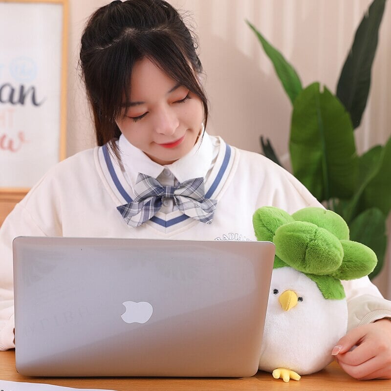 Birdie the Bok Choy Chicken Plushie-Kawaii Dream