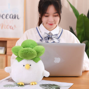 Birdie the Bok Choy Chicken Plushie-Kawaii Dream