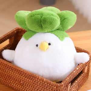 Birdie the Bok Choy Chicken Plushie-Kawaii Dream