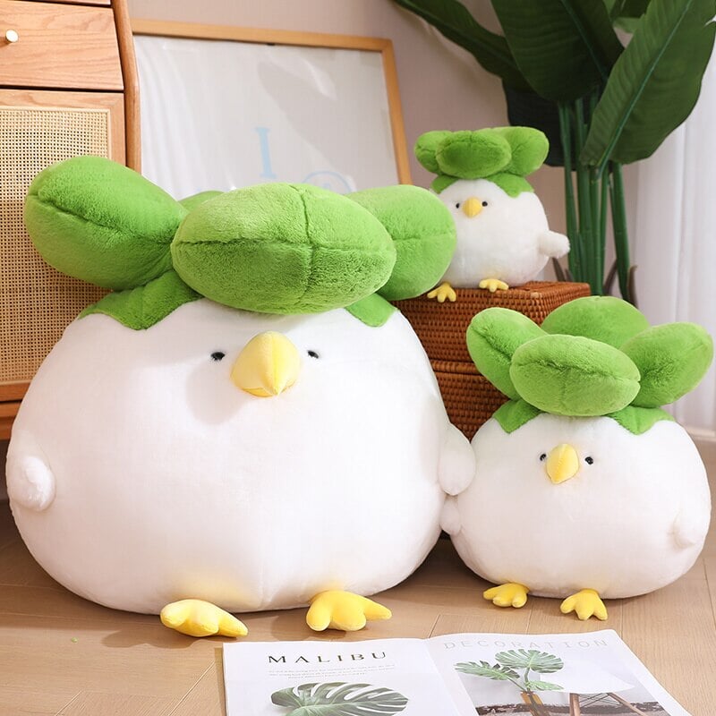 Birdie the Bok Choy Chicken Plushie-Kawaii Dream