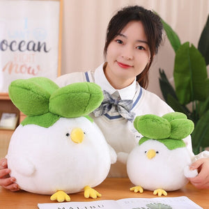 Birdie the Bok Choy Chicken Plushie-Kawaii Dream