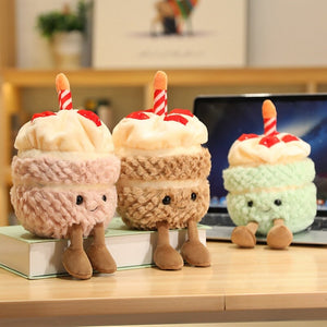 Birthday Celebration Cake Plushie Buddies-Kawaii Dream