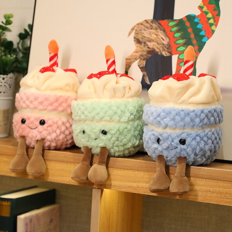Birthday Celebration Cake Plushie Buddies-Kawaii Dream