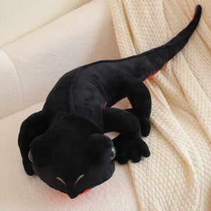 Black & Brown Lifelike Salamander Plushie-Kawaii Dream