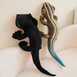 Black & Brown Lifelike Salamander Plushie-Kawaii Dream