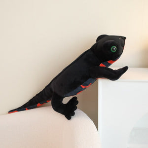 Black & Brown Lifelike Salamander Plushie-Kawaii Dream