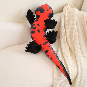 Black & Brown Lifelike Salamander Plushie-Kawaii Dream