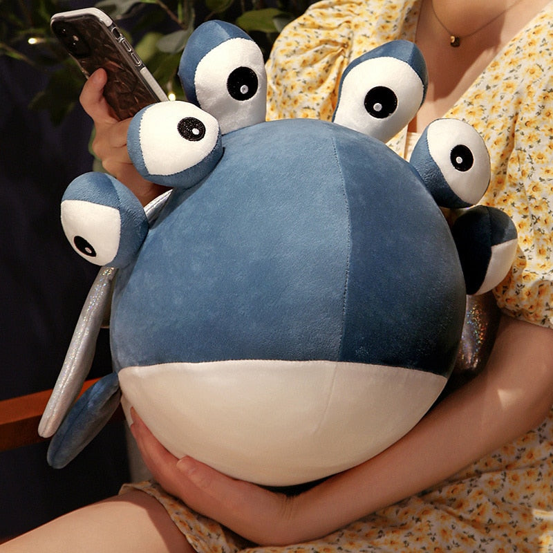 Blue Alien Whale with Wings Plushie-Kawaii Dream