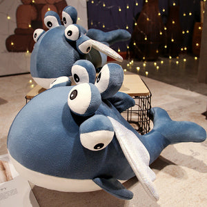Blue Alien Whale with Wings Plushie-Kawaii Dream
