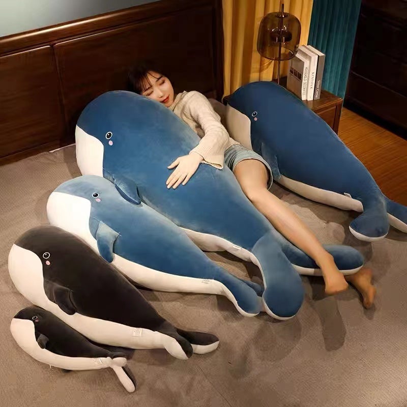 Blue Giant Kawaii Whale Plushie-Kawaii Dream