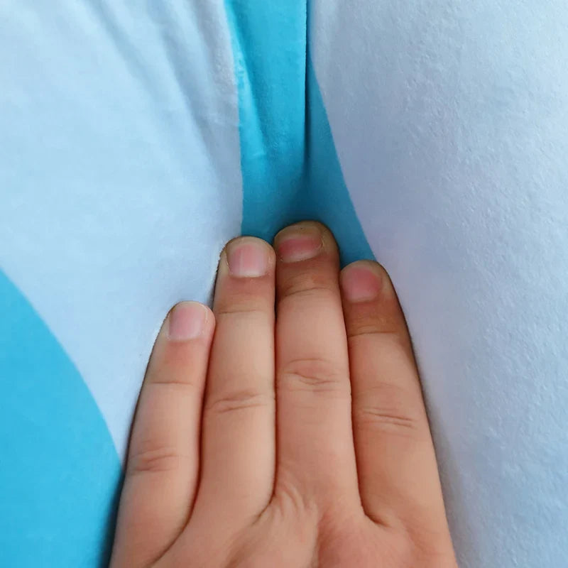 Blue Oyster White Seal Plushie-Kawaii Dream