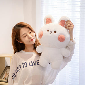 Blushing Frog and Rabbit Friends Plush-Kawaii Dream