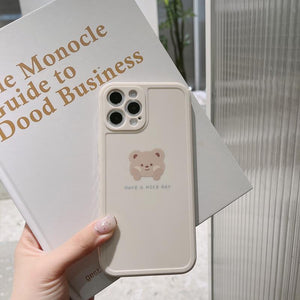 Boba Bear x Bubble Tea iPhone Case-Kawaii Dream