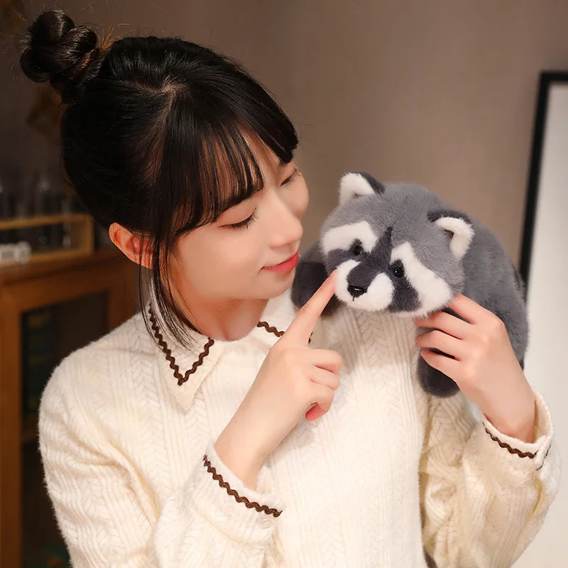 Boomer the Fluffy Raccoon Plushie-Kawaii Dream