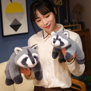 Boomer the Fluffy Raccoon Plushie-Kawaii Dream