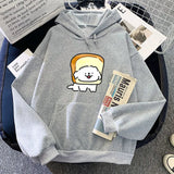 Bread Luckie the Dog Unisex Hoodie-Kawaii Dream