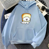 Bread Luckie the Dog Unisex Hoodie-Kawaii Dream