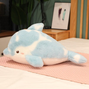 Brigg the Blue Fluffy Dolphin Plushie-Kawaii Dream