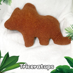 Brown Dinosaur Nugget Plushies-Kawaii Dream