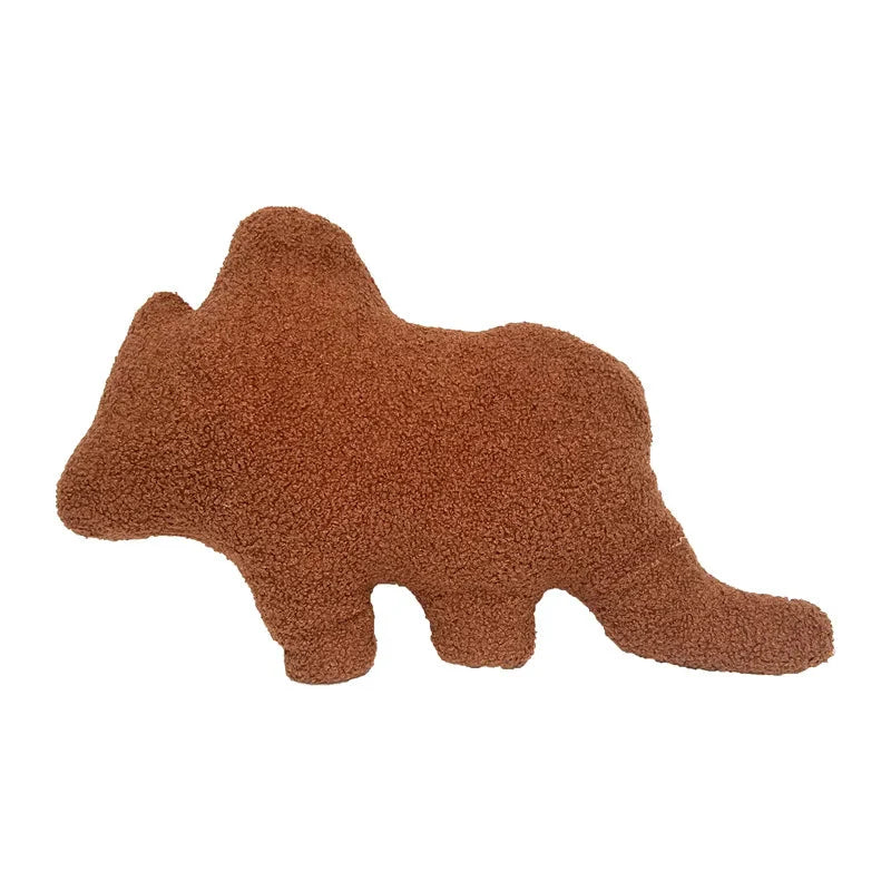 Brown Dinosaur Nugget Plushies-Kawaii Dream