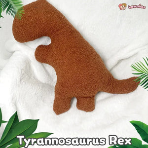 Brown Dinosaur Nugget Plushies-Kawaii Dream