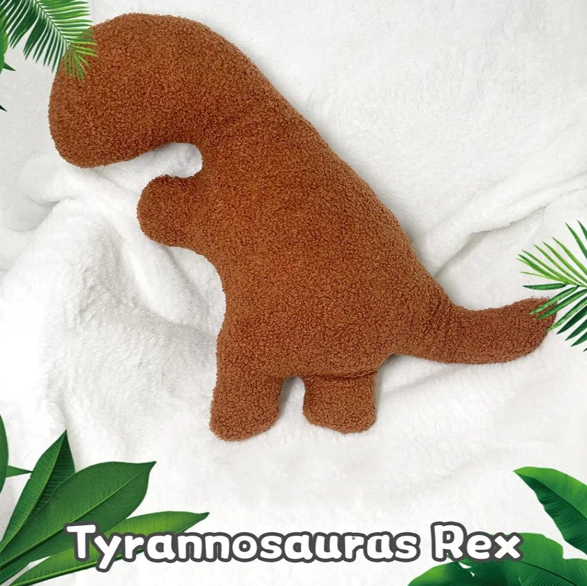 Brown Dinosaur Nugget Plushies-Kawaii Dream