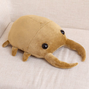 Brown Kawaii Dung Beetles Plushies-Kawaii Dream