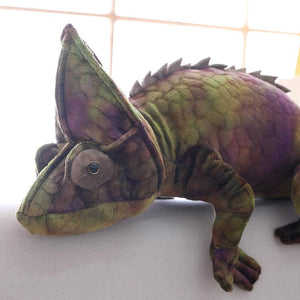 Brown & Red Chameleon Plush-Kawaii Dream