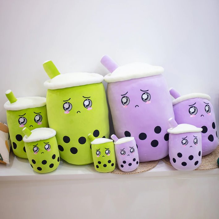 Bubble Tea Family Taro & Matcha Edition-Kawaii Dream