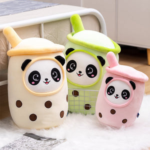 Bubble Tea Panda Family Plushies-Kawaii Dream