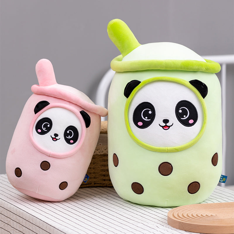 Bubble Tea Panda Family Plushies-Kawaii Dream