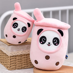 Bubble Tea Panda Family Plushies-Kawaii Dream