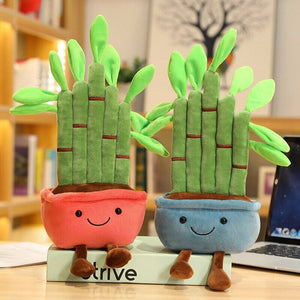 Bubbly Bamboo Pot Plant Plushie-Kawaii Dream
