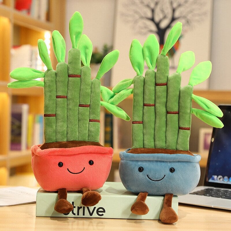 Bubbly Bamboo Pot Plant Plushie-Kawaii Dream
