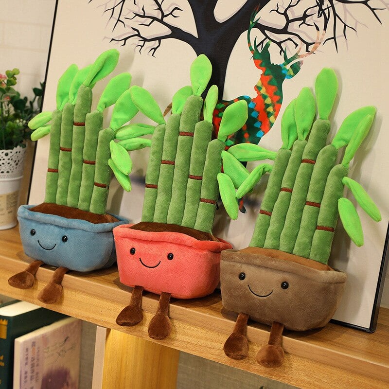 Bubbly Bamboo Pot Plant Plushie-Kawaii Dream
