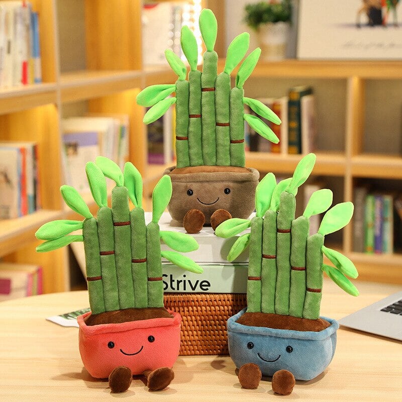 Bubbly Bamboo Pot Plant Plushie-Kawaii Dream