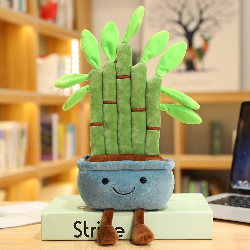 Bubbly Bamboo Pot Plant Plushie-Kawaii Dream