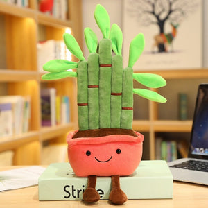 Bubbly Bamboo Pot Plant Plushie-Kawaii Dream