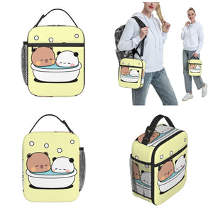 Bubu & Dudu Bears Bathing Insulated Lunch Box-Kawaii Dream