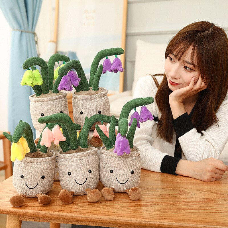 Buddy Bell Flower Pot Plush-Kawaii Dream