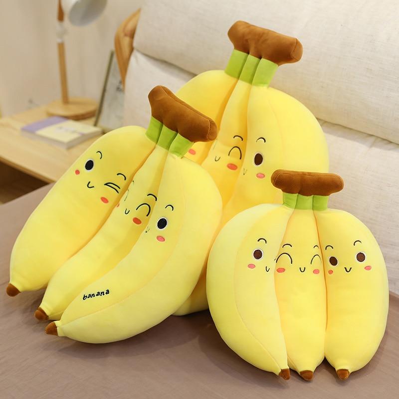Bunch of Silly Banana Plushies-Kawaii Dream