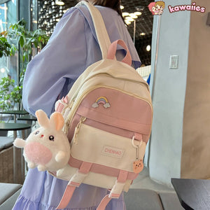 Bunny Pastel Backpack Bag-Kawaii Dream