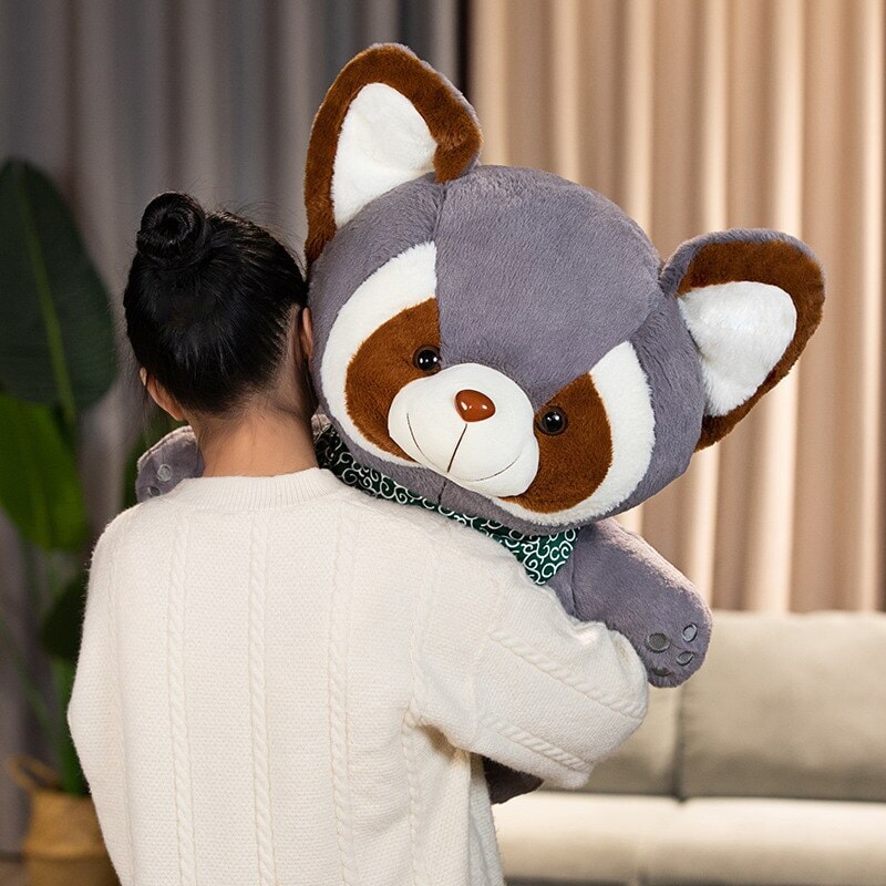 Bushy and Buster the Raccoon Plushies-Kawaii Dream