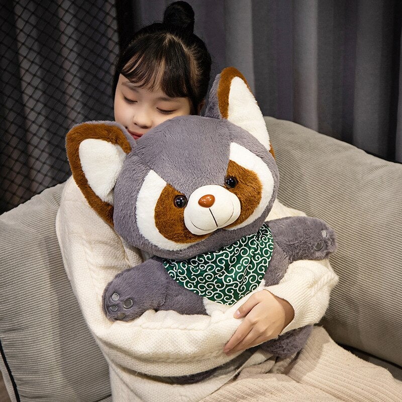 Bushy and Buster the Raccoon Plushies-Kawaii Dream