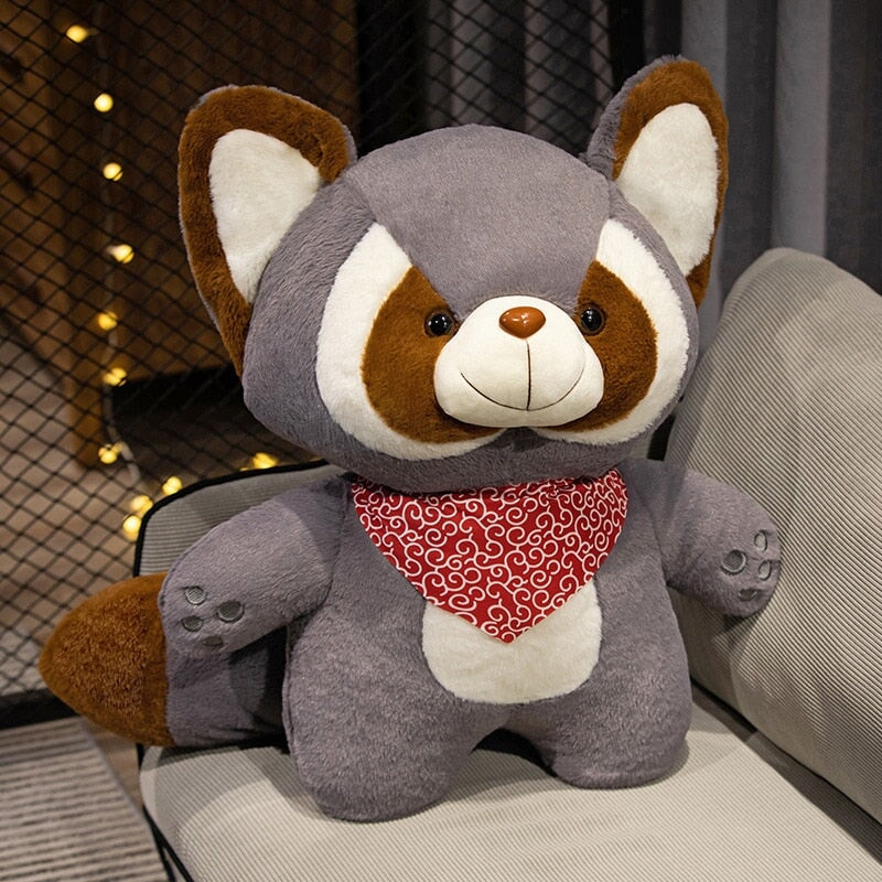 Bushy and Buster the Raccoon Plushies-Kawaii Dream