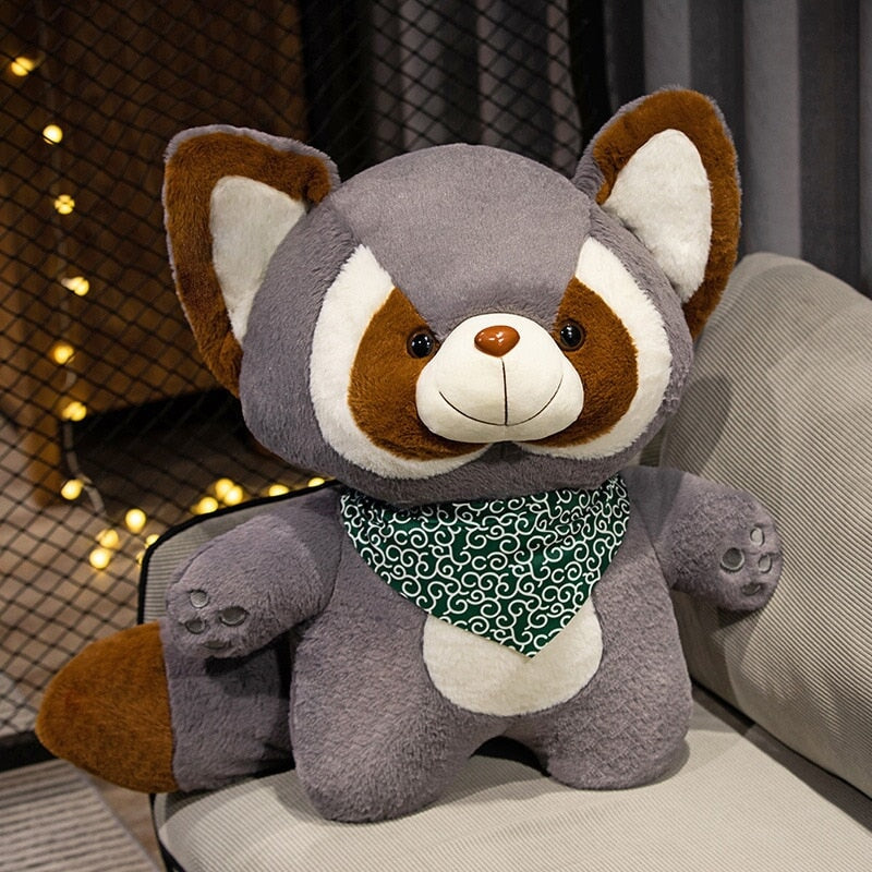 Bushy and Buster the Raccoon Plushies-Kawaii Dream